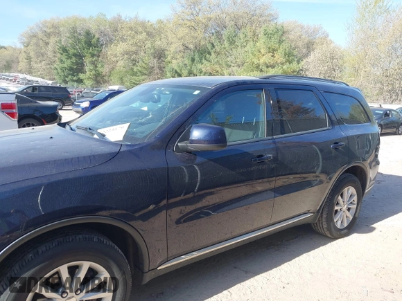 2015 Dodge Durango SXT with VIN 1C4RDJAG3FC870183, listed as a IAAI auction lot 42223579 with 66,547 mi miles and . Bid and sale history available at DreamBid. Image 14.