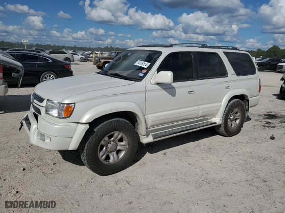 2002 Toyota 4Runner Limited with VIN JT3GN87RX29000884, listed as a Copart auction lot 74756124 with 201,069 mi miles and Clean Title. Bid and sale history available at carsss.com. Image 1.
