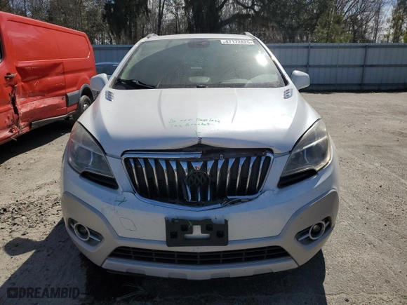 2013 Buick Encore Leather with VIN KL4CJCSBXDB176228, listed as a Copart auction lot 47172825 with 149,607 mi miles and Salvage Title. Bid and sale history available at carsss.com. Image 5.