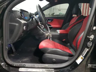 2023 Mercedes-Benz C 43 AMG with VIN W1KAF8HB4PR105840, listed as a Copart auction lot 42127305 with 16,712 mi miles and Salvage Title. Bid and sale history available at DreamBid. Image 7.