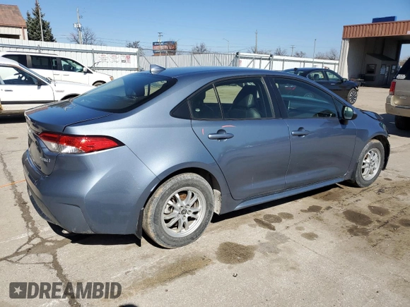 2022 Toyota Corolla Hybrid LE with VIN JTDEAMDE3N3012844, listed as a Copart auction lot 48844135 with 65,850 mi miles and Salvage Title. Bid and sale history available at carsss.com. Image 3.