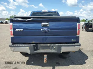 2011 Ford F-150 XL with VIN 1FTFX1EF4BFA67287, listed as a Copart auction lot 64057305 with 185,075 mi miles and Salvage title. Bid and sale history available at DreamBid. Image 6.