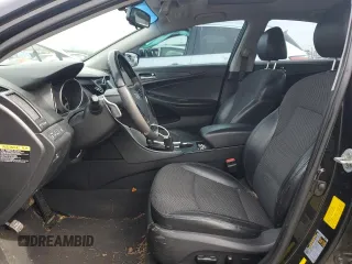 2012 Hyundai Sonata Limited with VIN 5NPEC4AB7CH411987, listed as a Copart auction lot 47924155 with 163,430 mi miles and Salvage Title. Bid and sale history available at carsss.com. Image 7.