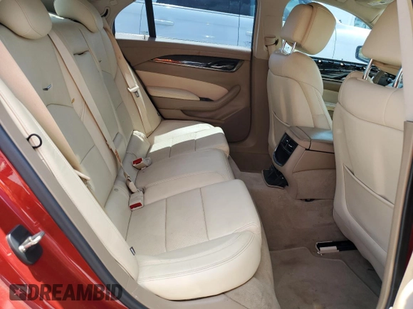 2014 Cadillac CTS Luxury AWD with VIN 1G6AX5SX3E0196520, listed as a Copart auction lot 62265475 with 108,741 mi miles and Salvage title. Bid and sale history available at DreamBid. Image 10.