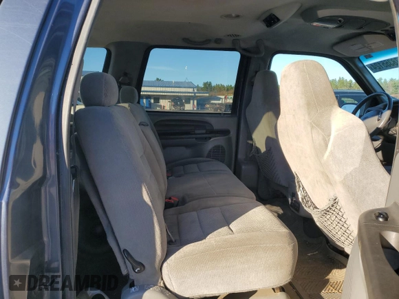 2002 Ford Excursion XLT with VIN 1FMNU41S72EA14478, listed as a Copart auction lot 78355124 with 229,424 mi miles and Salvage Title. Bid and sale history available at DreamBid. Image 11.