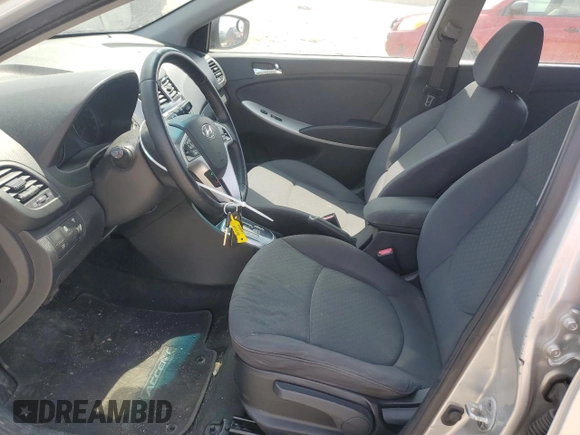 2013 Hyundai Accent SE with VIN KMHCU5AE8DU074642, listed as a Copart auction lot 52932205 with 119,518 mi miles and Salvage Title. Bid and sale history available at carsss.com. Image 7.