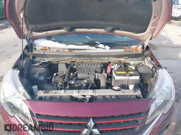 2022 Mitsubishi Mirage ES с VIN ML32FUFJ5NHF02502, выставлен на аукционе IAAI как лот 41584949 с пробегом 79 745 миль миль и . История ставок и продаж доступна на DreamBid. Изображение 10.