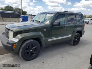 2009 Jeep Liberty Limited with VIN 1J8GN58K09W511911, listed as a Copart auction lot 53951935 with 174,927 mi miles and Clean Title. Bid and sale history available at carsss.com. Image 1.
