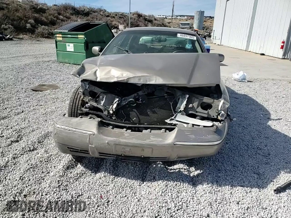 2002 Mercury Grand Marquis LS Premium with VIN 2MEFM75W42X656516, listed as a Copart auction lot 46897365 with 162,861 mi miles and Salvage Title. Bid and sale history available at DreamBid. Image 12.