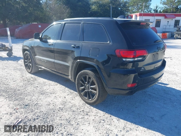 2018 Jeep Grand Cherokee Laredo E with VIN 1C4RJEAG0JC168721, listed as a IAAI auction lot 41162675 with 191,820 mi miles. Bid and sale history available at carsss.com. Image 3.