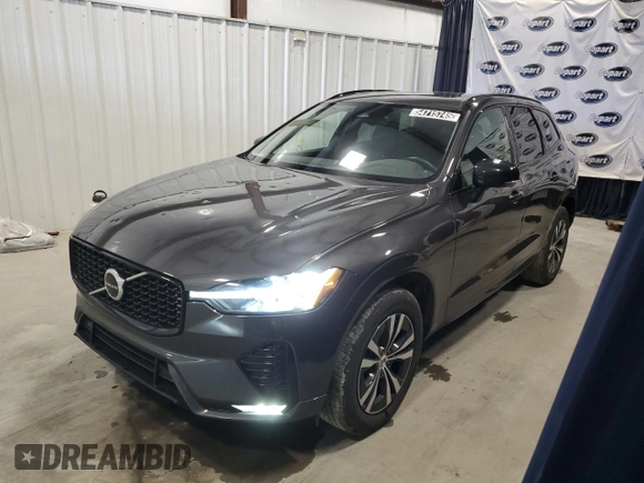 2024 Volvo XC60 Core Dark Theme with VIN YV4L12RK4R1829376, listed as a Copart auction lot 54715745 with 67,195 mi miles and Clean Title. Bid and sale history available at DreamBid. Image 1.