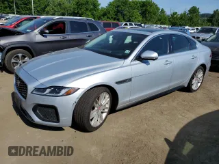 2021 Jaguar XF R-Dynamic SE with VIN SAJBL4GX7MCY89198, listed as a Copart auction lot 58469894 with 34,414 mi miles and Salvage Title. Bid and sale history available at carsss.com. Image 1.