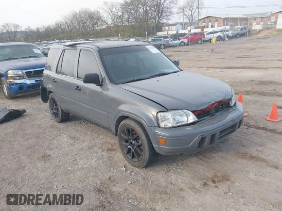 1997 Honda CR-V with VIN JHLRD1841VC003782, listed as a IAAI auction lot 41783689 with 18,521 mi miles. Bid and sale history available at carsss.com. Image 1.