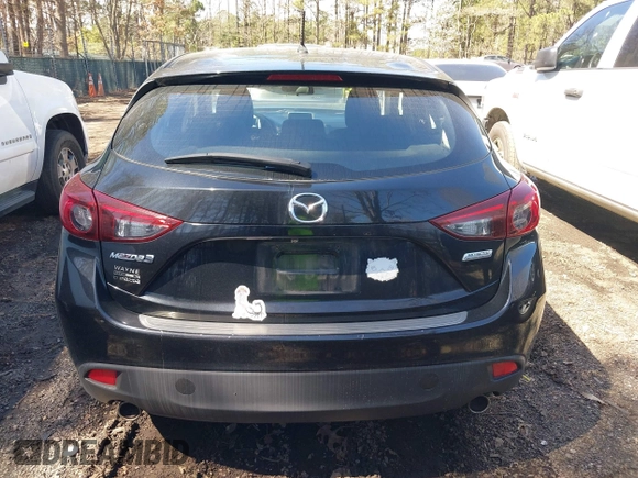 2015 Mazda 3 i Touring with VIN JM1BM1L7XF1246035, listed as a IAAI auction lot 41819595 with 124,535 mi miles and . Bid and sale history available at carsss.com. Image 16.