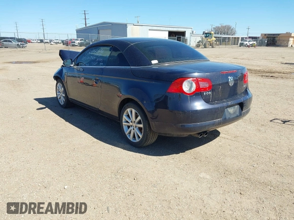 2007 Volkswagen Eos 2.0T with VIN WVWFA71F17V005014, listed as a IAAI auction lot 41735760 with 150,119 mi miles and . Bid and sale history available at DreamBid. Image 3.