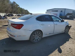 2014 Kia Cadenza Premium with VIN KNALN4D75E5120994, listed as a Copart auction lot 41607295 with 133,936 mi miles and Salvage Title. Bid and sale history available at DreamBid. Image 3.