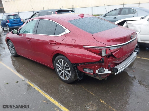 2022 Lexus ES with VIN 58ACZ1B15NU119942, listed as a IAAI auction lot 41785863 with 42,854 mi miles. Bid and sale history available at carsss.com. Image 3.
