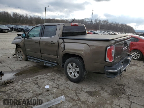 2016 GMC Canyon 2WD SLE with VIN 1GTG5CE33G1261535, listed as a Copart auction lot 86715974 with 108,600 mi miles and Salvage Title. Bid and sale history available at carsss.com. Image 2.