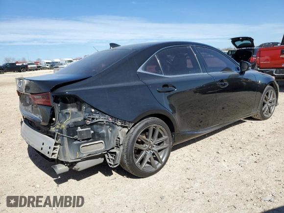 2014 Lexus IS 250 with VIN JTHBF1D24E5036114, listed as a Copart auction lot 41826235 with 153,512 mi miles and Salvage title. Bid and sale history available at DreamBid. Image 3.