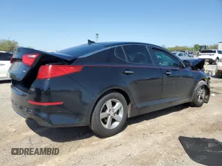 2014 Kia Optima LX with VIN 5XXGM4A71EG281270, listed as a Copart auction lot 52617445 with Not Provided miles and Salvage Title. Bid and sale history available at carsss.com. Image 3.