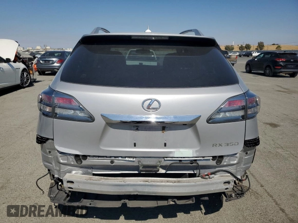 2011 Lexus RX 350 with VIN JTJBK1BA2B2012704, listed as a Copart auction lot 64212805 with 99,079 mi miles and Salvage title. Bid and sale history available at DreamBid. Image 6.