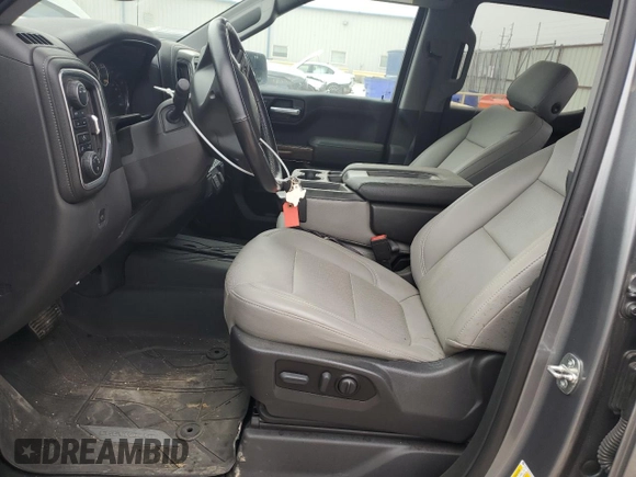 2021 Chevrolet Silverado 1500 LT with VIN 3GCUYDED2MG461666, listed as a Copart auction lot 78945304 with 36,867 mi miles and Salvage Title. Bid and sale history available at carsss.com. Image 7.