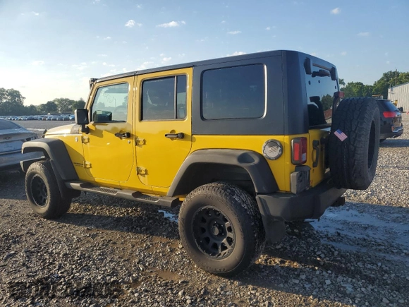 2008 Jeep Wrangler Unlimited Rubicon with VIN 1J4GA69148L596423, listed as a Copart auction lot 63205285 with 179,979 mi miles and Clean title. Bid and sale history available at DreamBid. Image 2.