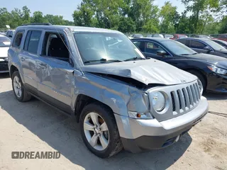 2017 Jeep Patriot Latitude with VIN 1C4NJPFB8HD103112, listed as a IAAI auction lot 42764912 with 144,432 mi miles and . Bid and sale history available at DreamBid. Image 1.