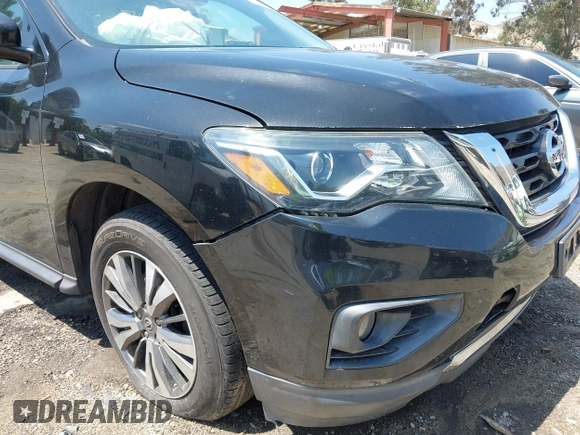 2018 Nissan Pathfinder SL z VIN 5N1DR2MN9JC620172, wystawiony jako IAAI lot #42095426 z przebiegiem 127 609 mil mil oraz . Historia ofert i sprzedaży dostępna na DreamBid. Obrazek 6.
