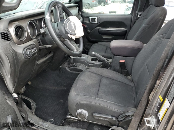 2020 Jeep Wrangler Unlimited Sport Altitude with VIN 1C4HJXDG6LW234273, listed as a Copart auction lot 48584185 with 74,936 mi miles and Salvage Title. Bid and sale history available at carsss.com. Image 7.