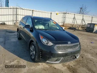 2017 Kia Niro FE with VIN KNDCB3LC5H5049319, listed as a Copart auction lot 46714525 with 50,213 mi miles and Salvage Title. Bid and sale history available at carsss.com. Image 10.
