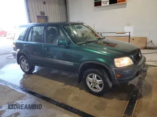 2000 Honda CR-V EX with VIN JHLRD1861YC029191, listed as a Copart auction lot 75894204 with 255,276 mi miles and Salvage Title. Bid and sale history available at carsss.com. Image 4.