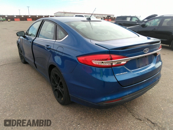 2017 Ford Fusion S with VIN 3FA6P0G73HR282368, listed as a IAAI auction lot 41906999 with 76,259 mi miles. Bid and sale history available at carsss.com. Image 3.