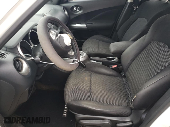 2015 Nissan Juke S with VIN JN8AF5MR3FT506717, listed as a Copart auction lot 43451505 with 70,090 mi miles and Salvage title. Bid and sale history available at DreamBid. Image 7.