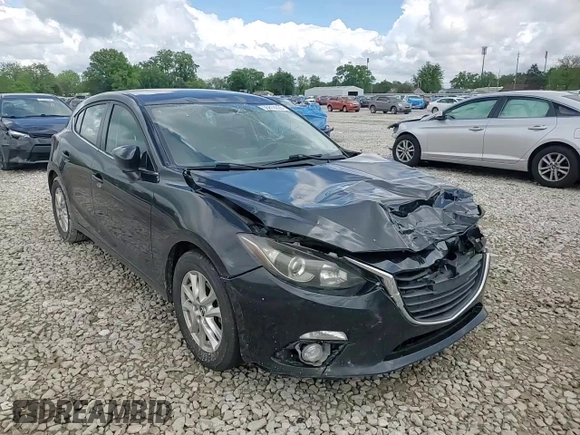 2015 Mazda 3 i Touring with VIN 3MZBM1L76FM208057, listed as a Copart auction lot 56818335 with 112,457 mi miles and Salvage title. Bid and sale history available at DreamBid. Image 13.