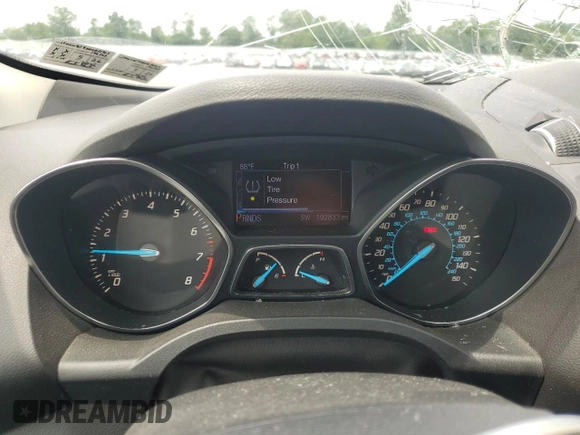 2013 Ford Escape Titanium with VIN 1FMCU9J9XDUB88989, listed as a Copart auction lot 64994445 with 192,833 mi miles and Salvage title. Bid and sale history available at DreamBid. Image 9.