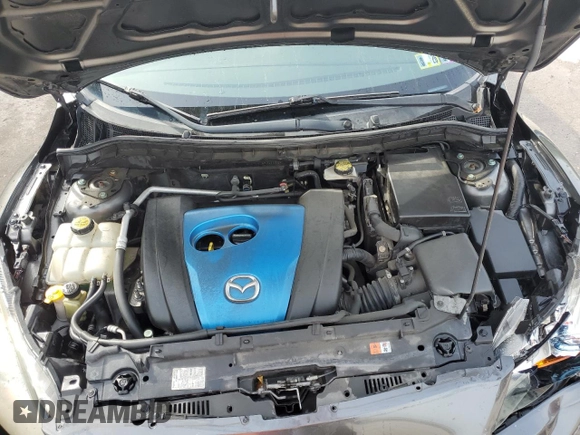 2012 Mazda 3 i Touring with VIN JM1BL1V85C1663227, listed as a Copart auction lot 54205695 with 132,990 mi miles and Salvage title. Bid and sale history available at DreamBid. Image 11.