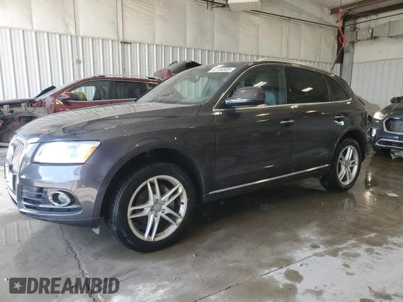 2016 Audi Q5 Premium Plus with VIN WA1L2AFP7GA088397, listed as a Copart auction lot 52794805 with 121,296 mi miles and Clean Title. Bid and sale history available at carsss.com. Image 1.