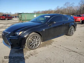 2018 Lexus RC with VIN JTHS85BC4J5004240, listed as a Copart auction lot 49499865 with 60,336 mi miles and Salvage Title. Bid and sale history available at carsss.com. Image 1.
