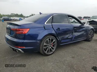2018 Audi S4 Premium Plus with VIN WAUB4AF44JA002954, listed as a Copart auction lot 57782103 with 82,823 mi miles. Bid and sale history available at carsss.com. Image 3.