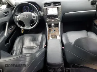 2012 Lexus IS 250 with VIN JTHCF5C25C5059413, listed as a Copart auction lot 87642065 with 108,205 mi miles and Salvage Title. Bid and sale history available at DreamBid. Image 8.
