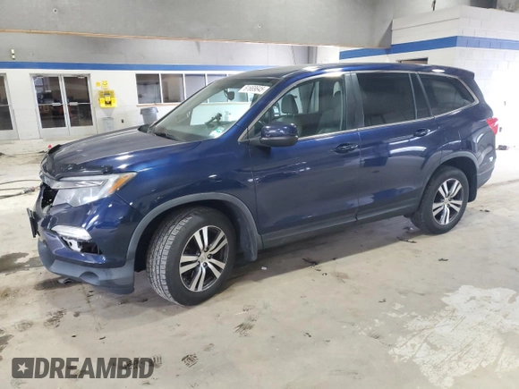 2016 Honda Pilot EX-L with VIN 5FNYF6H75GB064214, listed as a Copart auction lot 51669645 with 208,914 mi miles and Salvage Title. Bid and sale history available at carsss.com. Image 1.