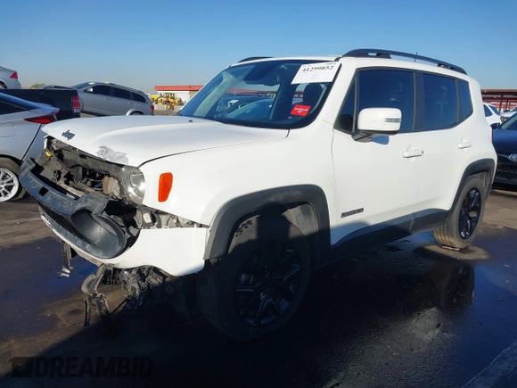 2018 Jeep Renegade Altitude z VIN ZACCJABB5JPH39312, wystawiony jako IAAI lot #41299852 z przebiegiem 81 019 mil mil oraz . Historia ofert i sprzedaży dostępna na DreamBid. Obrazek 17.