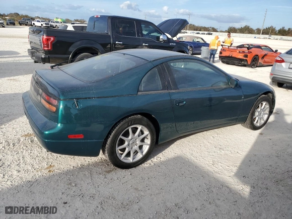 1996 Nissan 300ZX with VIN JN1RZ24D3TX600869, listed as a Copart auction lot 76474714 with NaN miles and Salvage Title. Bid and sale history available at carsss.com. Image 3.