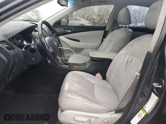 2010 Lexus ES 330 with VIN JTHBK1EG3A2352489, listed as a Copart auction lot 52097905 with 25,269 mi miles and Salvage Title. Bid and sale history available at DreamBid. Image 7.