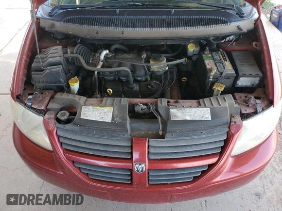 2007 Dodge Grand Caravan SE with VIN 1D4GP24R97B203081, listed as a Copart auction lot 53430165 with 154,912 mi miles and Salvage Title. Bid and sale history available at DreamBid. Image 12.