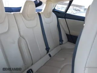2016 Tesla Model S 90D with VIN 5YJSA1E24GF129862, listed as a IAAI auction lot 41343452 with 1 mi miles. Bid and sale history available at carsss.com. Image 8.