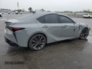2024 Lexus IS 350 F Sport z VIN JTHGZ1E27R5033175, wystawiony jako Copart lot #54888745 z przebiegiem 18 125 mil mil oraz Szkody całkowita. Historia ofert i sprzedaży dostępna na DreamBid. Obrazek 3.