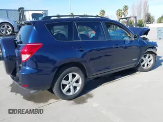 2007 Toyota RAV4 Limited with VIN JTMBK31V076016589, listed as a IAAI auction lot 41764555 with 106,114 mi miles. Bid and sale history available at carsss.com. Image 4.