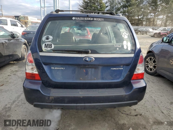 2006 Subaru Forester X with VIN JF1SG63646H727097, listed as a Copart auction lot 87104854 with 133,711 mi miles and Clean Title. Bid and sale history available at DreamBid. Image 6.